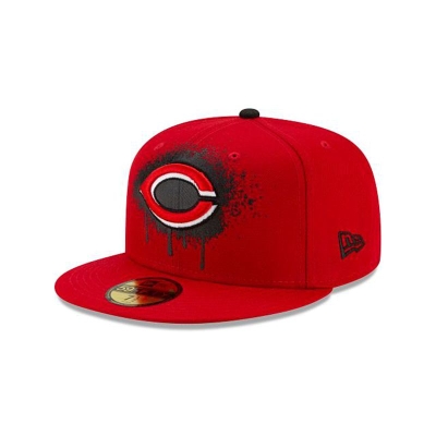 Sapca New Era Cincinnati Reds MLB Drip Front 59FIFTY Fitted - Rosii